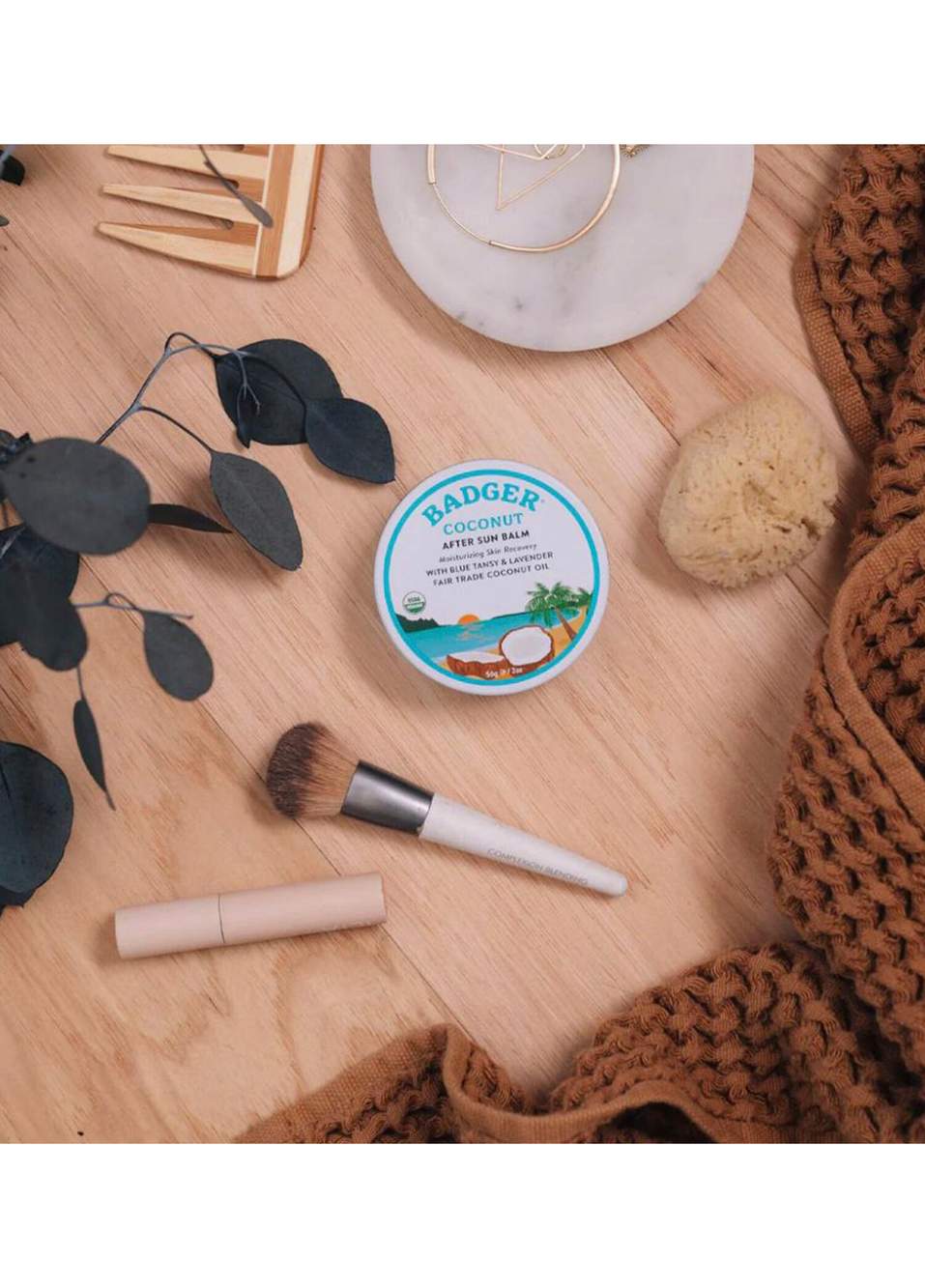 Coconut After Sun Balm Organik Güneş Sonrası Kremi 56 gr — صورة المنتج 5 من 5
