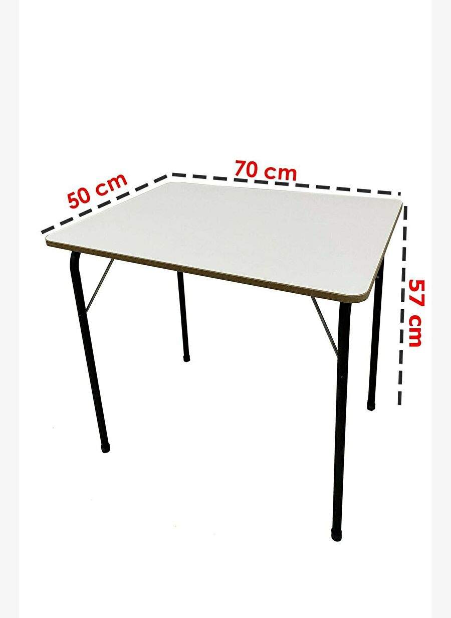 Natura 2 Adet Kamp Sandalyesi Katlanır Sandalye Dikdörtgen Bardaklıklı Lacivert Katlanır Mdf Masa — Product image 3 of 8