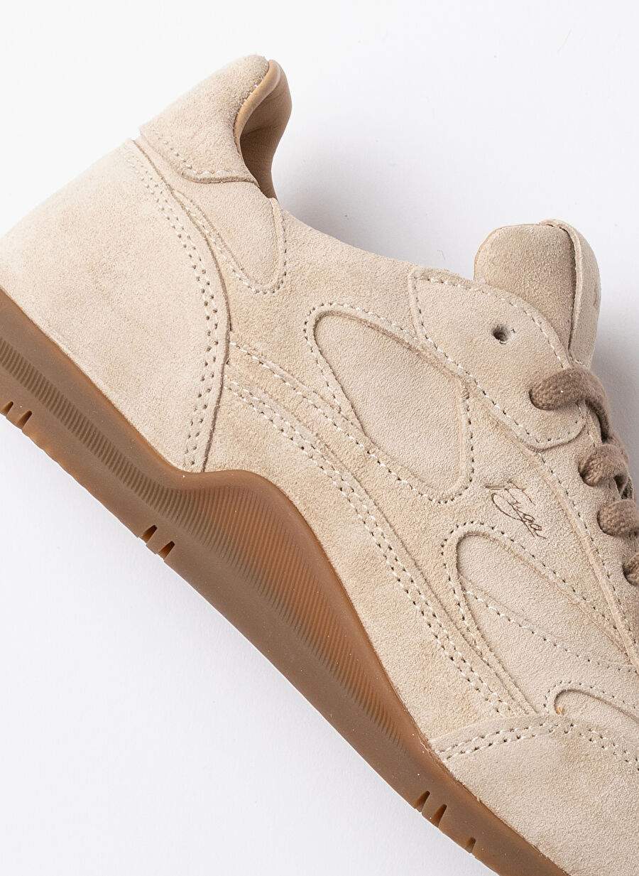 D A T E Bej Kadn Deri Sneaker Fuga Low — Product image 4 of 5