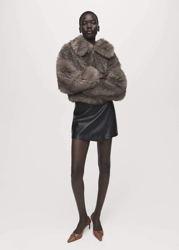 Faux-leather culottes — Product image 2 of 15