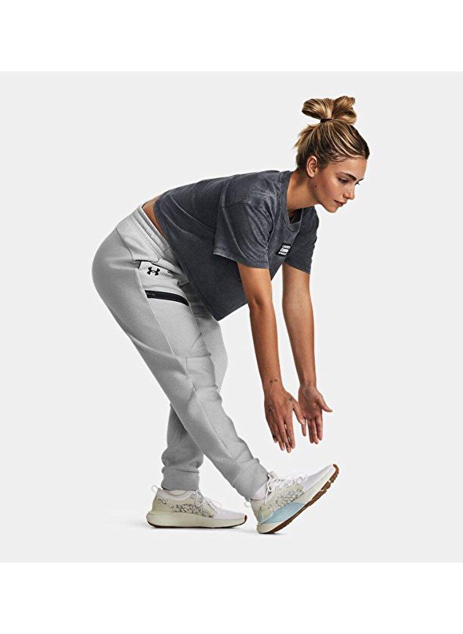 Women's UA Unstoppable Fleece Sweatshirt Six 1379846-011 — Product image 3 of 6