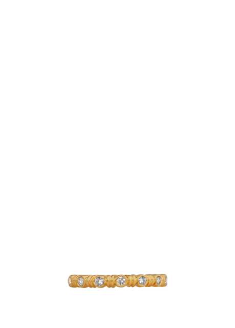 Diamond Ephesian Band Diamond Women's Gold Ring