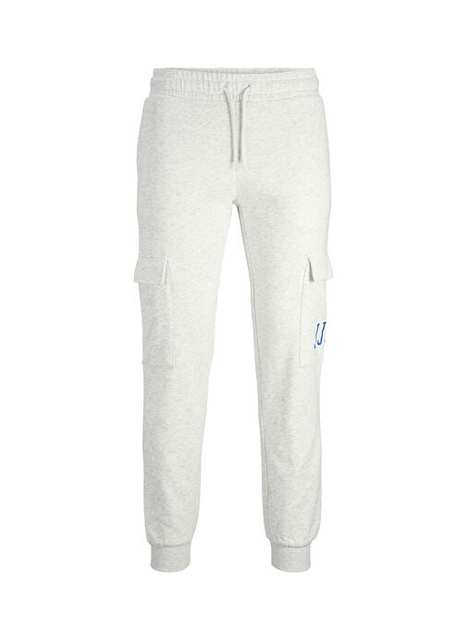 Jack & Jones Men's Sweatpants White 12212524_JPSTGORDON JJCEMB CARGO SW