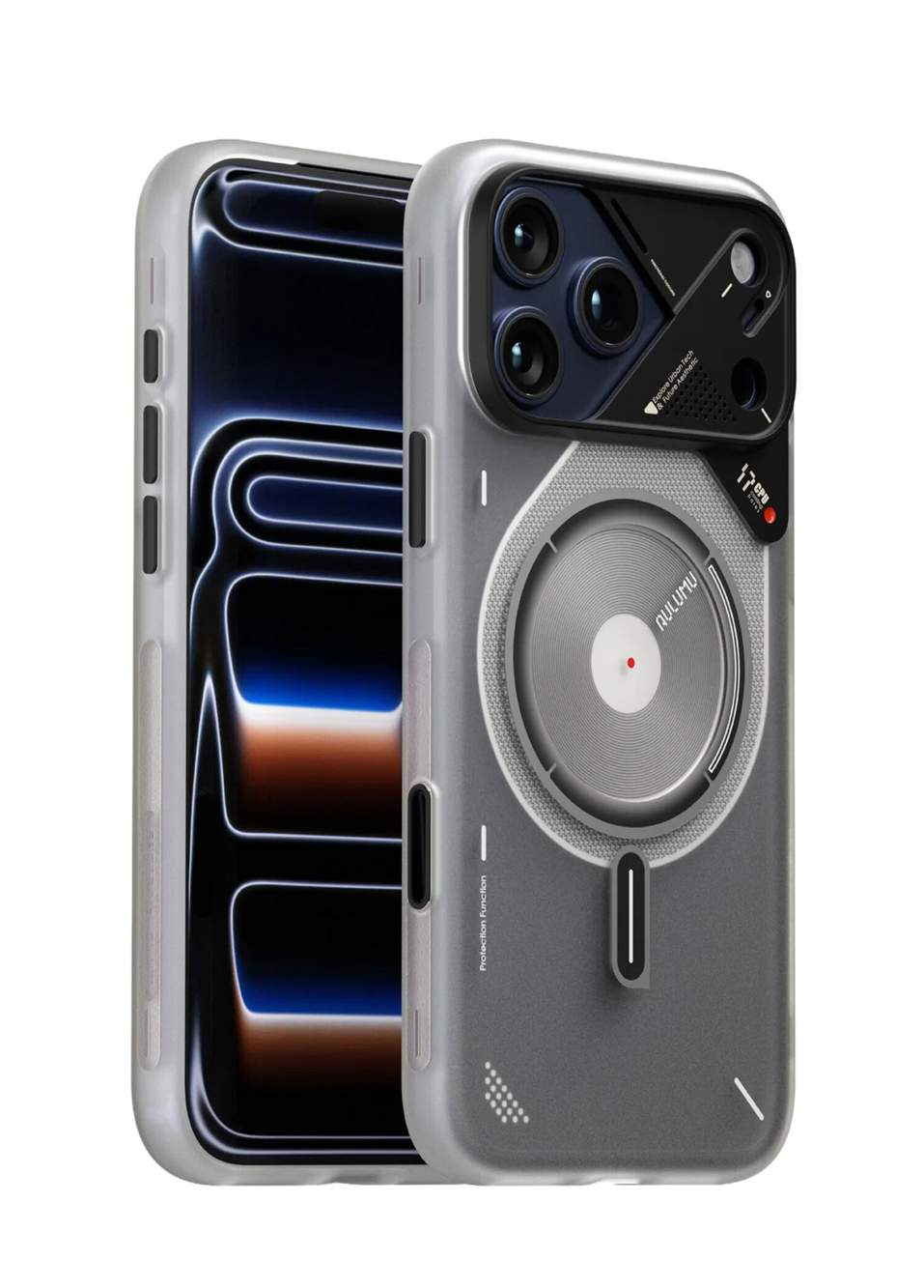 iPhone 17 Pro Karanlıkta Parıldayan Frosted MagSafe Uyumlu Telefon Kılıfı — Product image 3 of 7