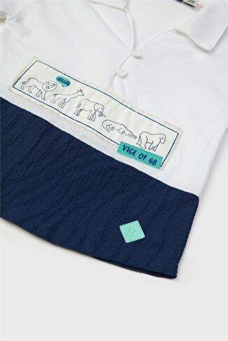 GB Baby Erkek Bebek Beyaz T-Shirt — صورة المنتج 12 من 15