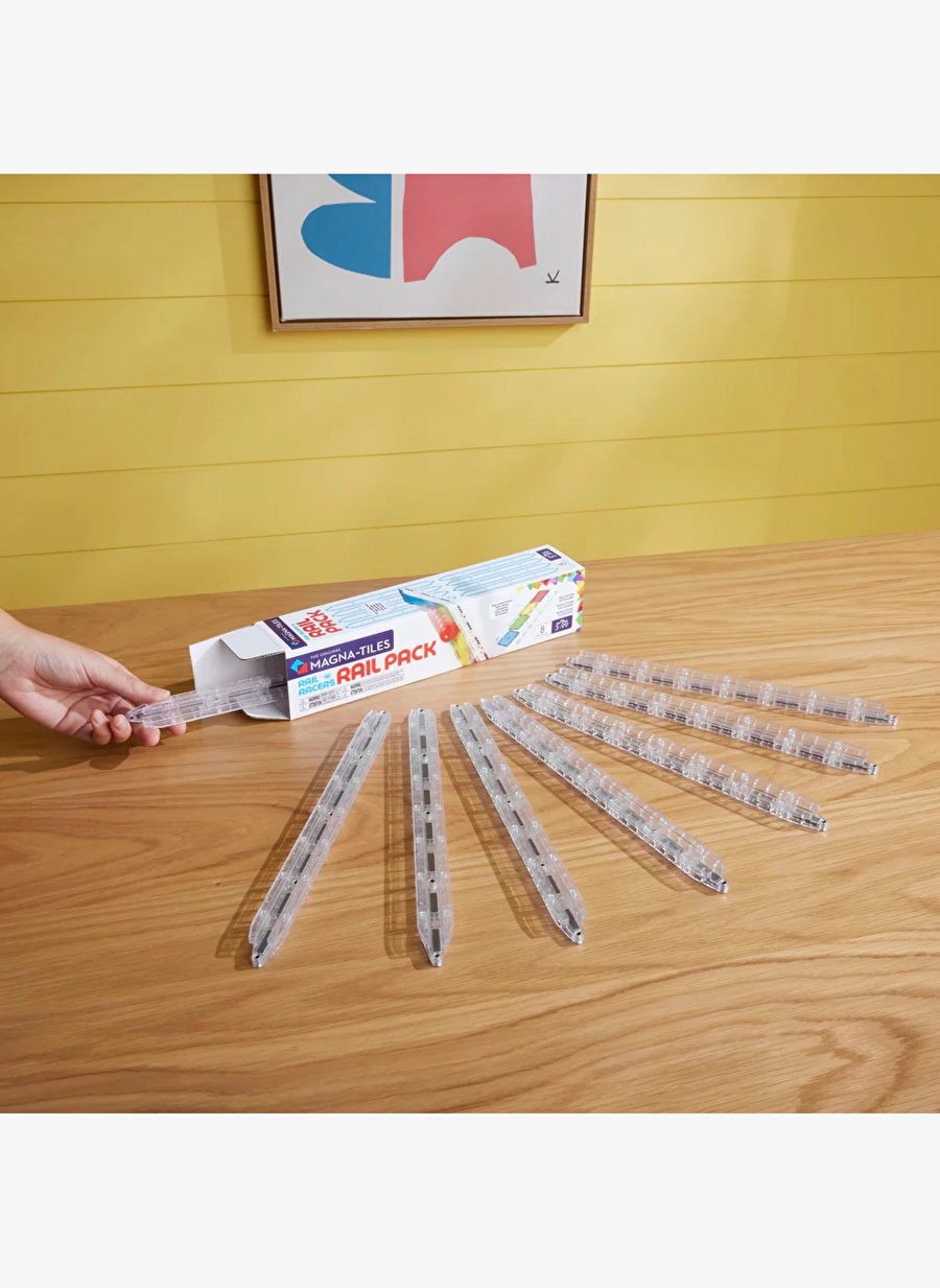 MAGNA-TILES - Rail Racer Rail Pack - 8 Pieces — Product image 4 of 7