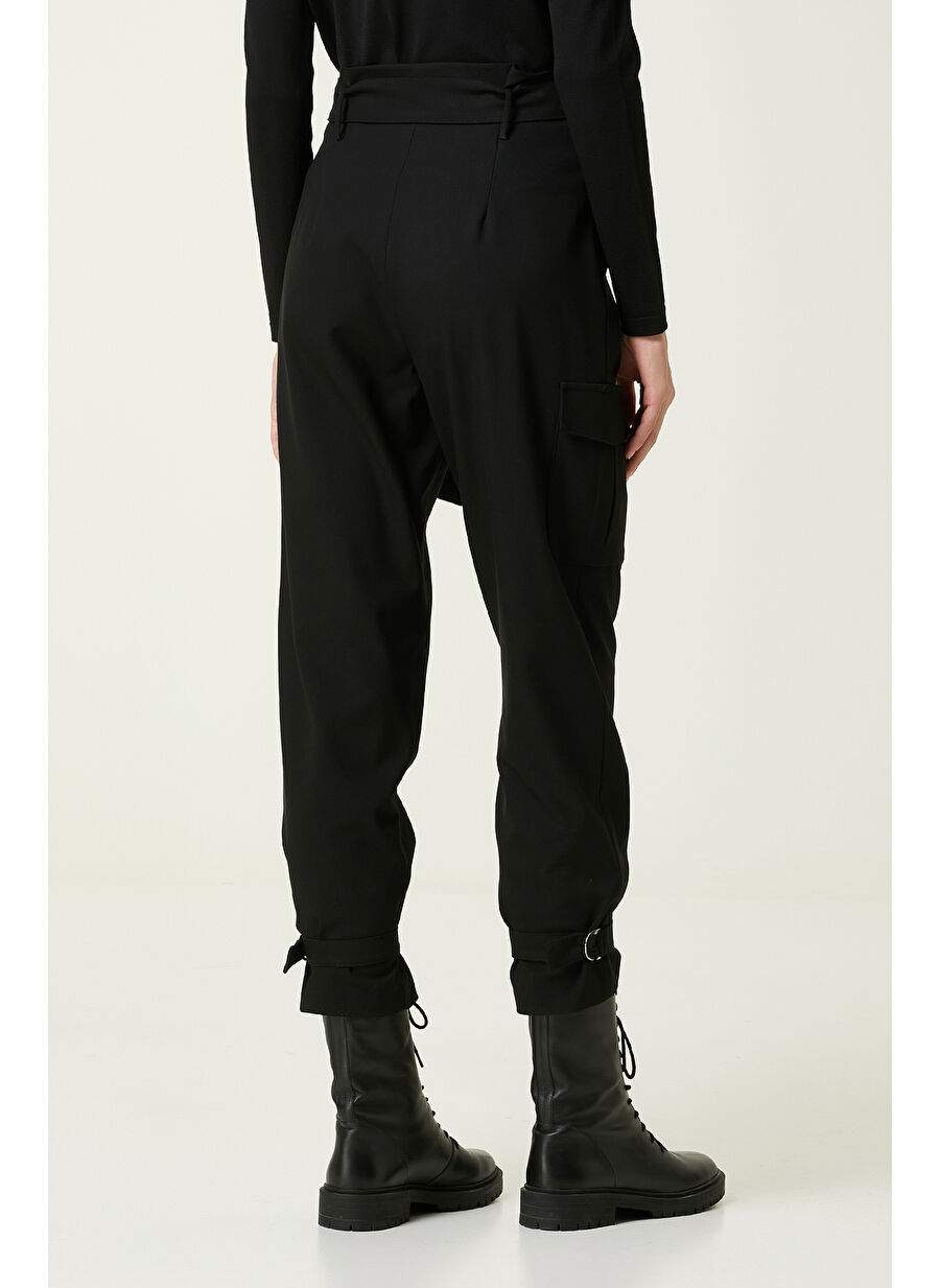 Network Black Women High Waist Regular Fit Pants 1084573 — Product image 5 of 5