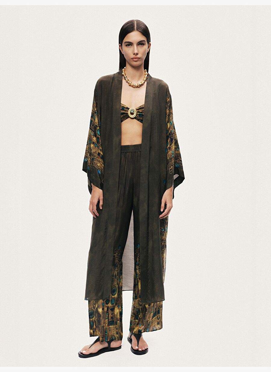 Patterned Maxi Kimono — Product image 3 of 7