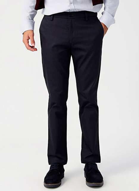 Dockers Normal Bel Straight Paça Straight Lacivert Erkek Pantolon 59407-0009