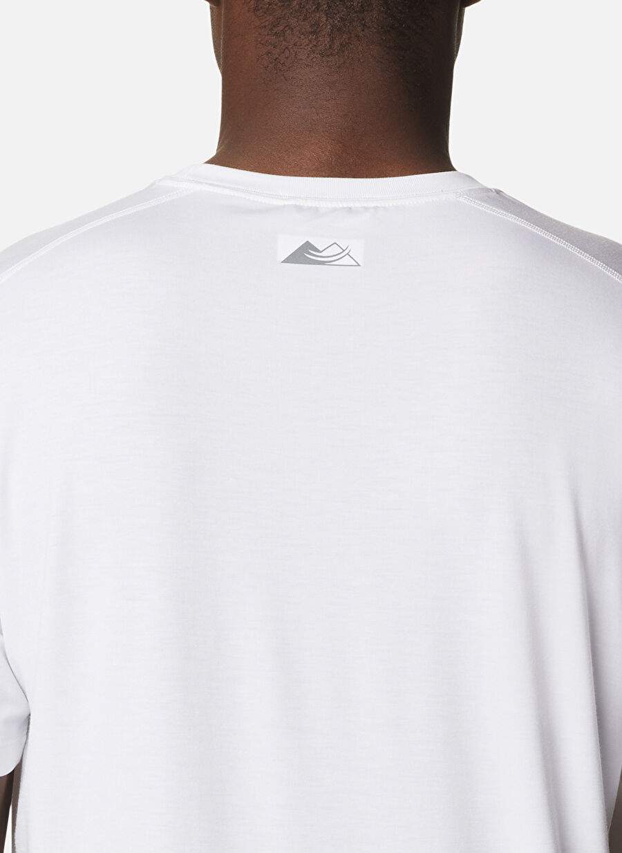 Columbia Beyaz Erkek O Yaka T-Shirt 2031691100_AO9494 — صورة المنتج 5 من 5
