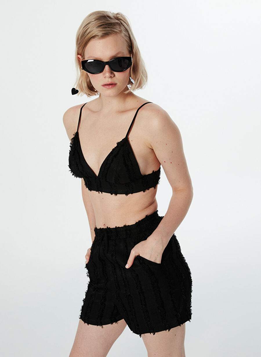 Twist Women's Black Shorts TS1230013062001 — Product image 3 of 4