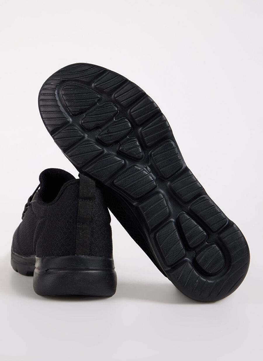 Cotton Bar Siyah Erkek Sneaker BELEMM — صورة المنتج 4 من 5
