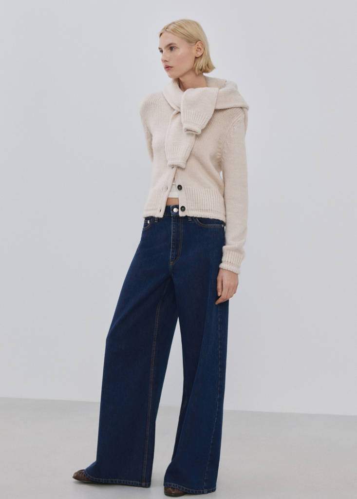 Wide leg mid-rise jeans — صورة المنتج 11 من 16