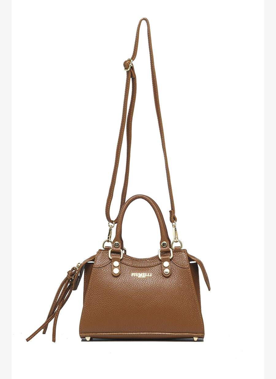 Women's Cross Bag MICOL Piumelli Milano Bag D17 Tobacco — Product image 4 of 6