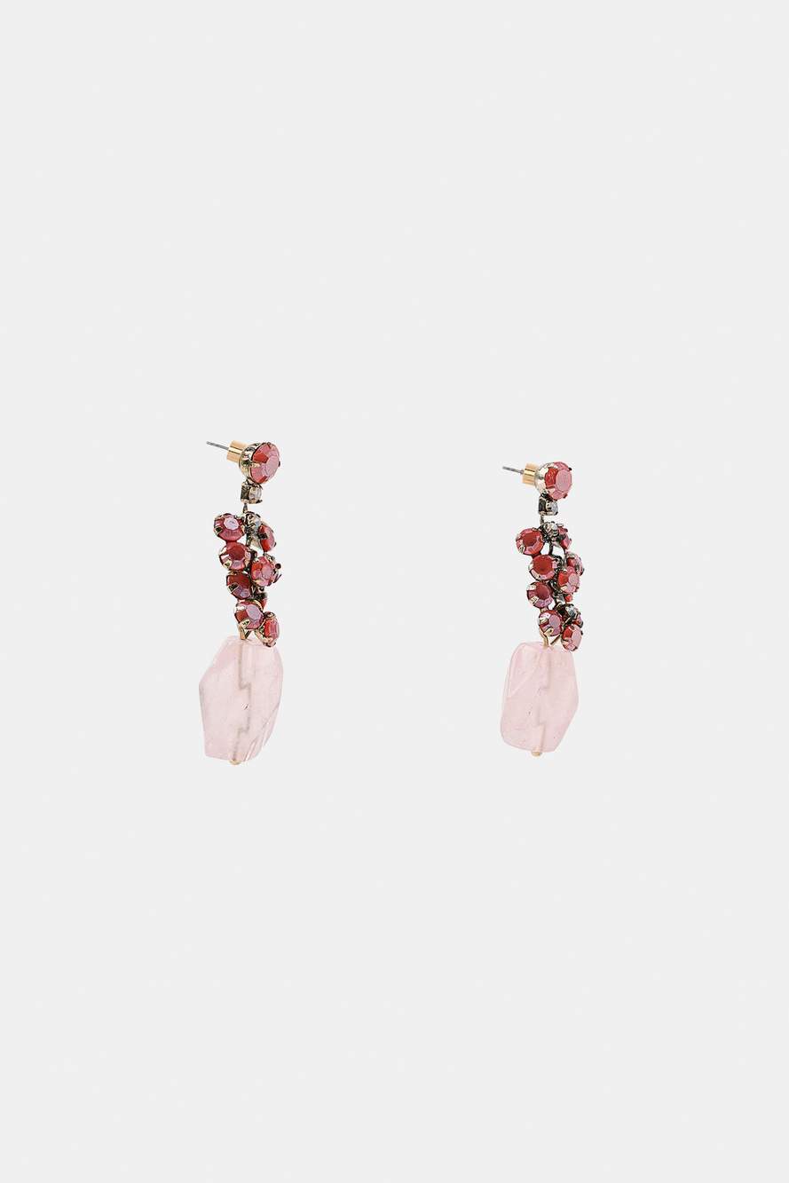 SHINY STONE EARRINGS — Product image 4 of 4