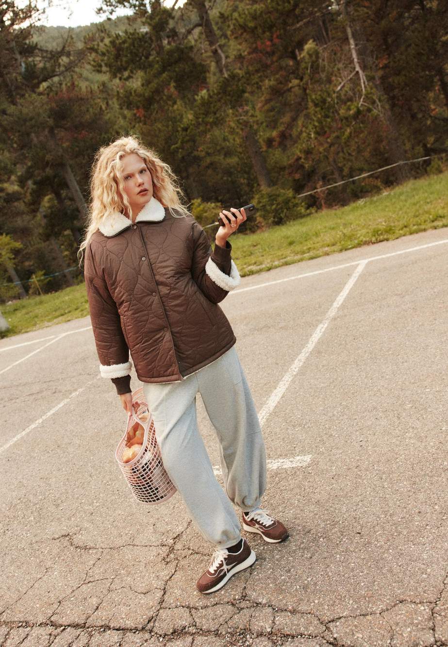 Plush balloon jogger trousers — صورة المنتج 65 من 140