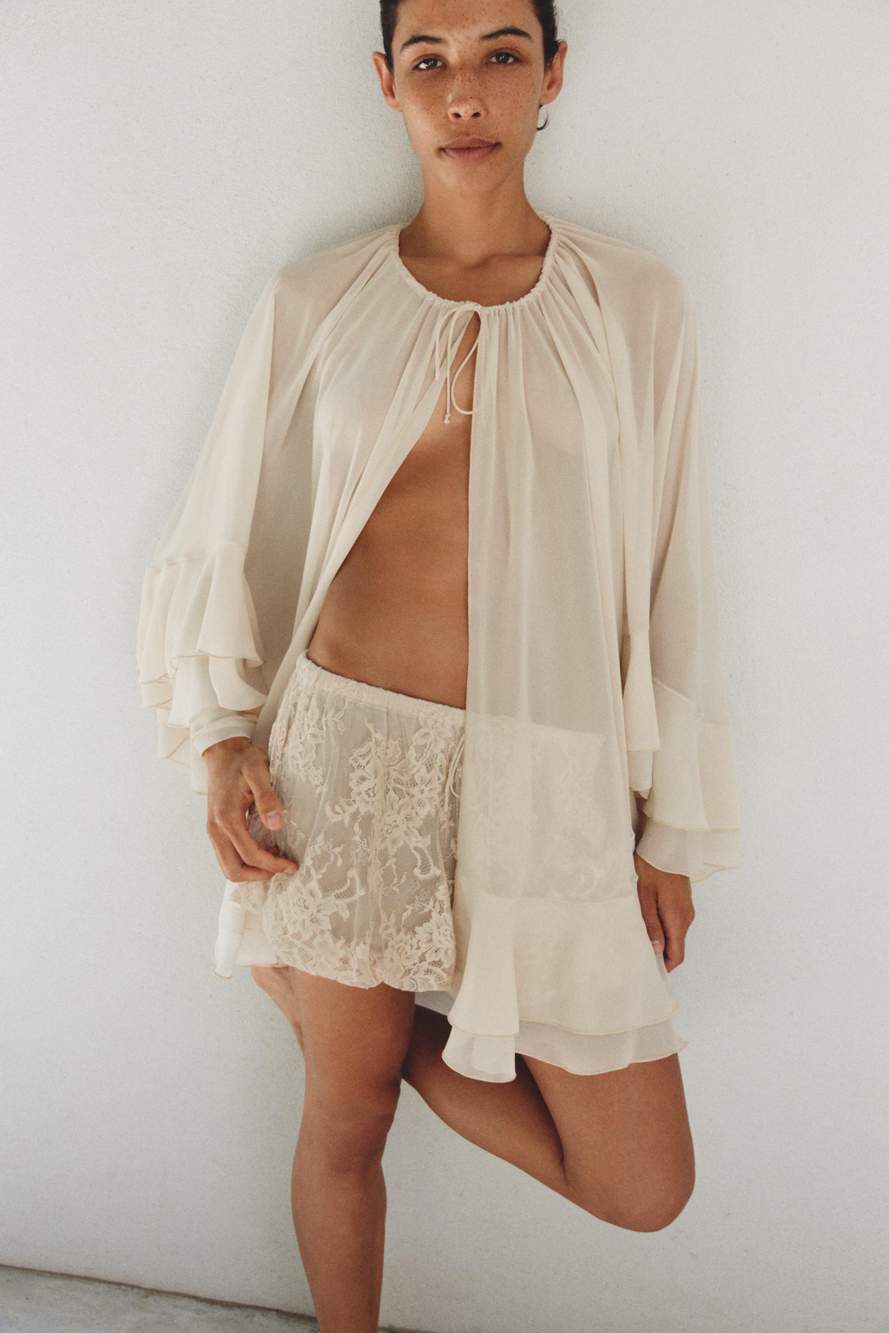 LACE SAROUEL SHORTS — Product image 11 of 14