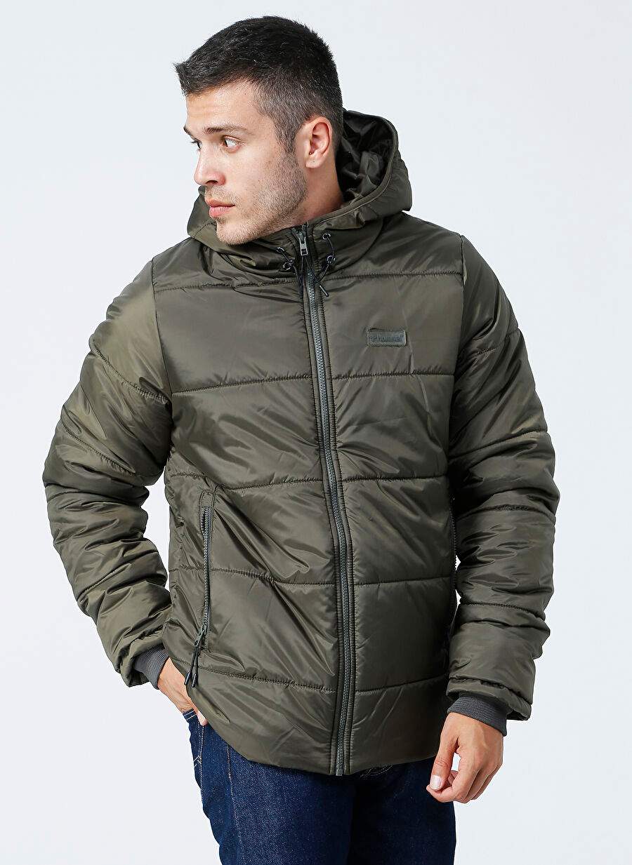 Hummel PERRONA JACKET Haki Erkek Mont 921449-6119 — Product image 4 of 6