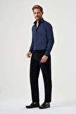 Bisse Erkek Kadife Spor Pantolon Sıyah PNS22K22234_D99 — صورة المنتج 4 من 25