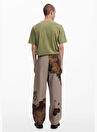 Desigual Haki Erkek Regular Fit T Shirt 25smtk13 Man Knit T Shirt Short Sle — Product image 16 of 20