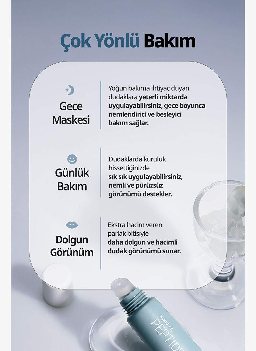 Moisturizing and Plumbing Lip Mask DERMATORY Hyaluron Peptide Volume Lip Mask Balm — Product image 6 of 8