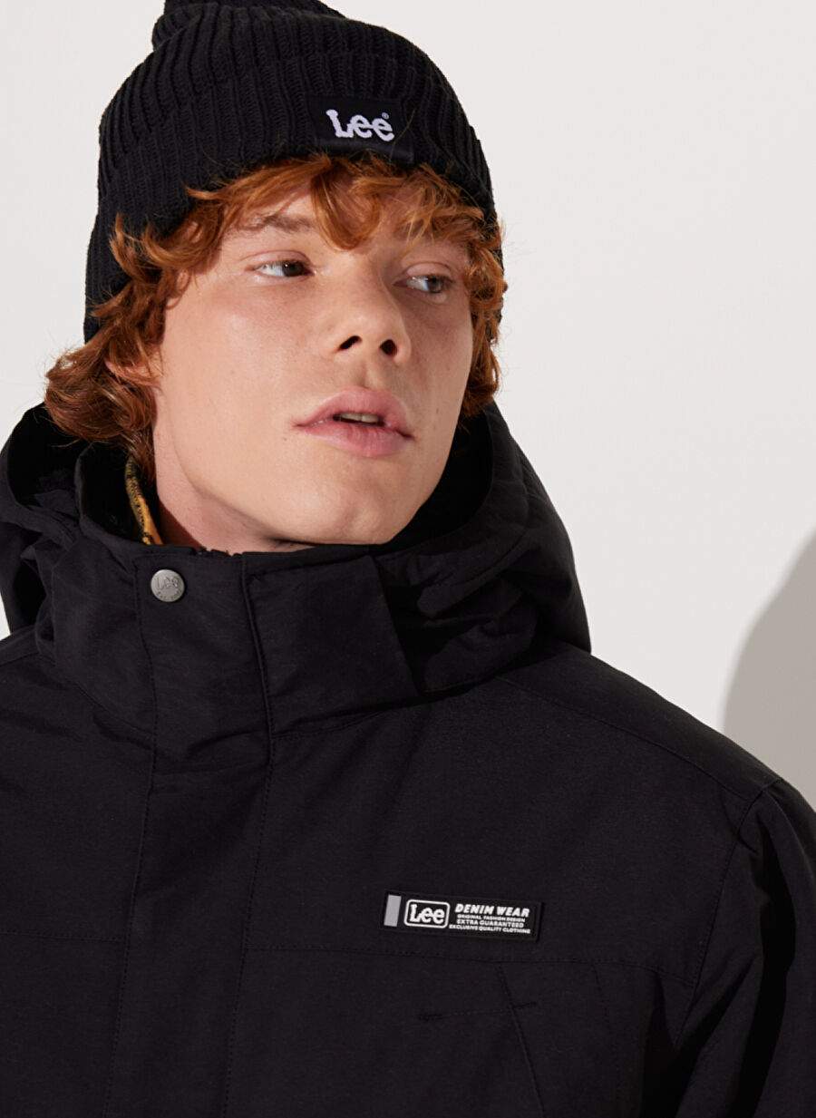 Lee Black Men's Coat L232220001 Parka Jacket — Product image 4 of 7