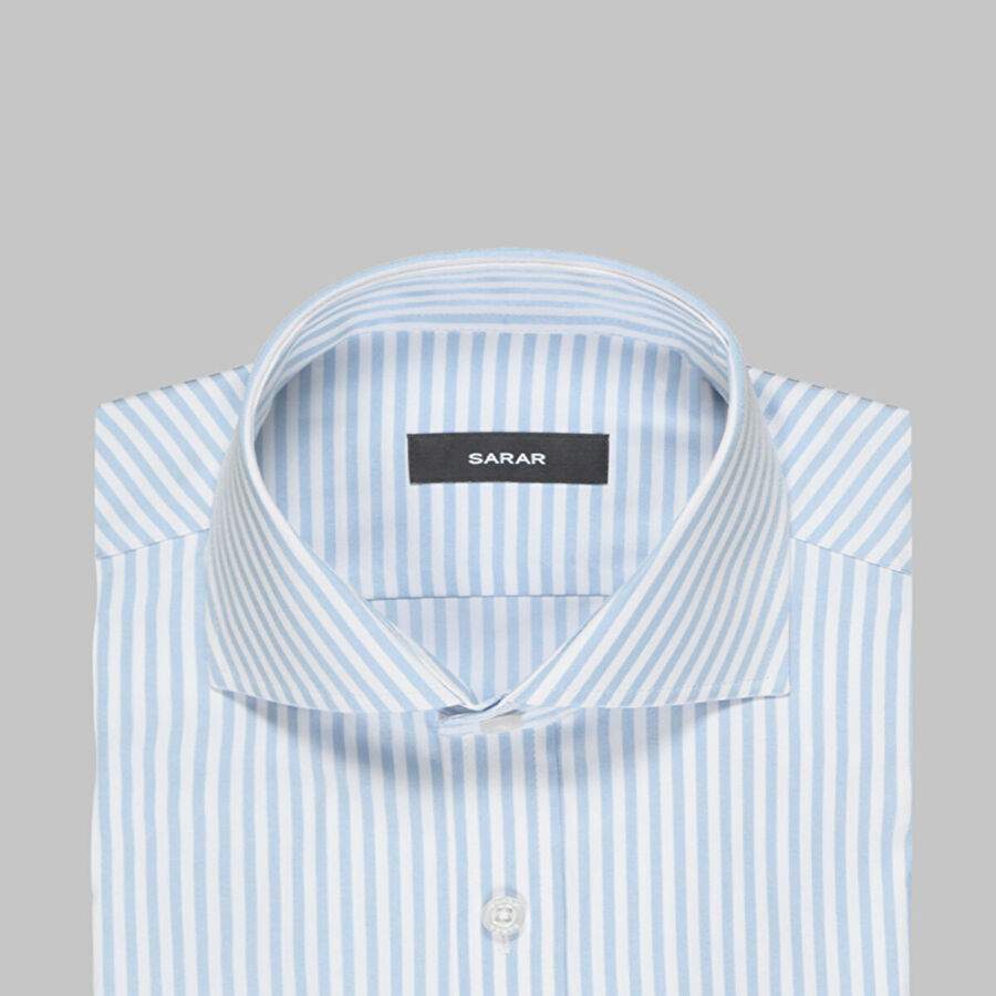 Como Cizgili Mavi Gomlek — Product image 4 of 4