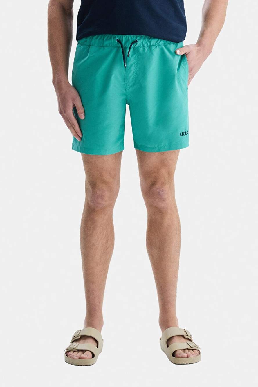 PERKINS Mavi Deniz Şort Nakışlı Standard Fit Erkek Deniz Şort — Product image 4 of 4
