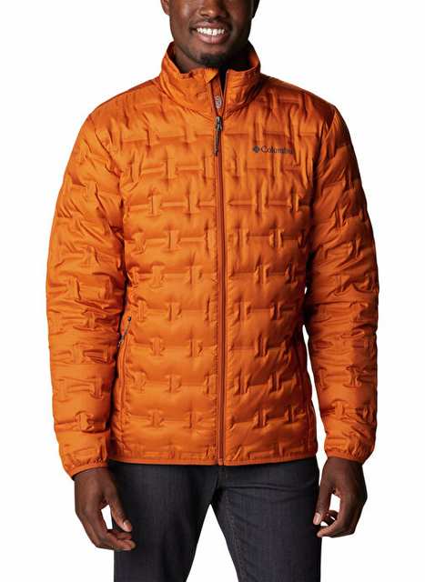 Columbia Çok Renkli Erkek Dik Yaka Çizgili Mont WO0955 DELTA RIDGE DOWN JACKET