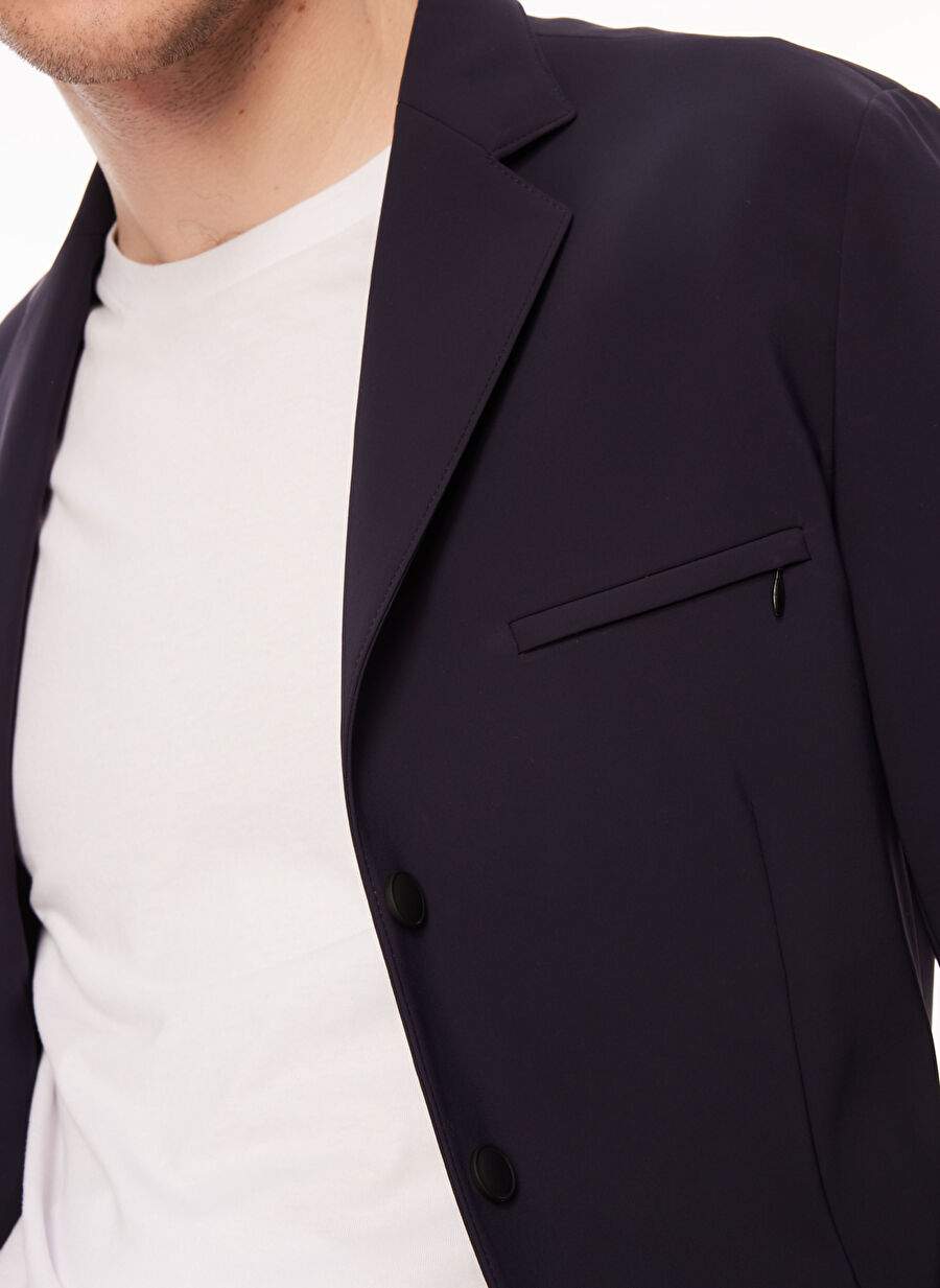 Tombolini Dark Navy Blue Men's Coat G1J9_IYQZ — Product image 4 of 5