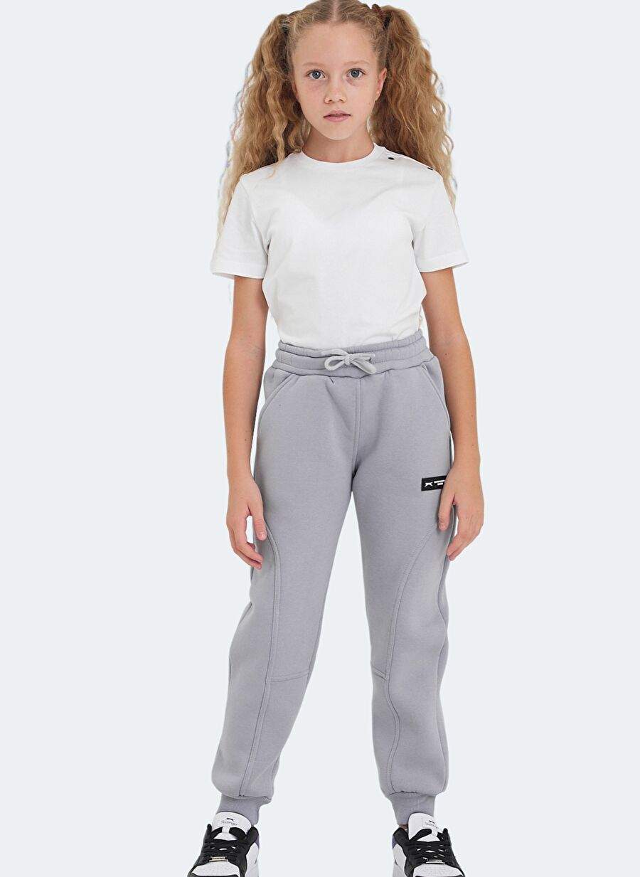 Slazenger Lavra Unisex Cocuk Esofman Alt Tas Gri — Product image 4 of 7