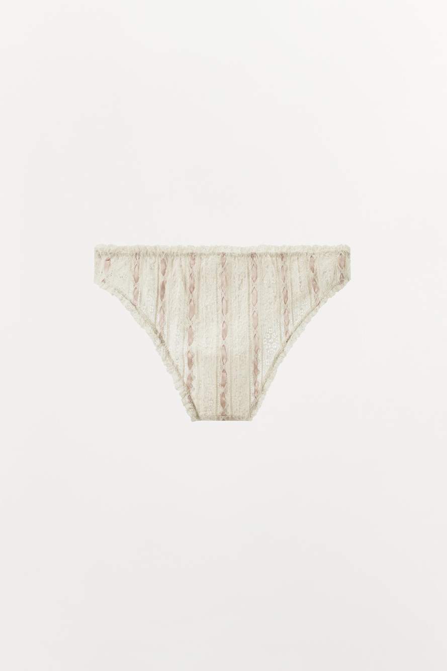 SHORTS WITH CONTRAST BOW — Product image 6 of 7