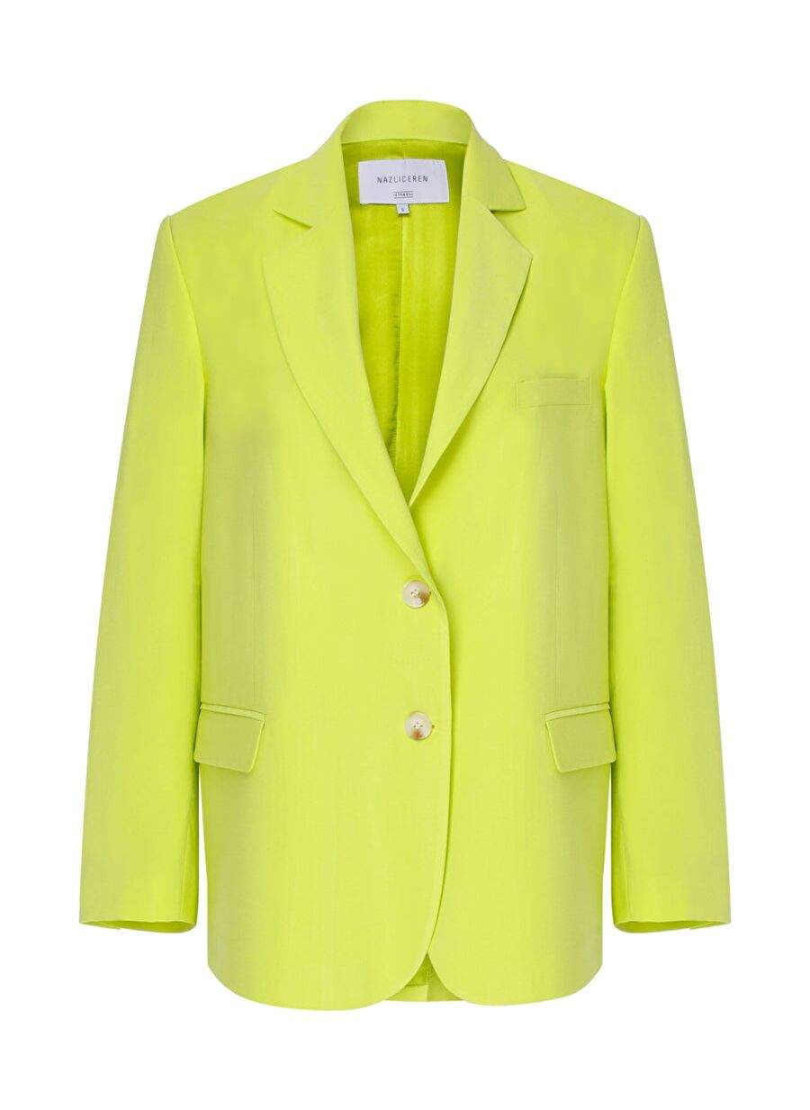 Boxy Blazer Lime — Product image 4 of 5