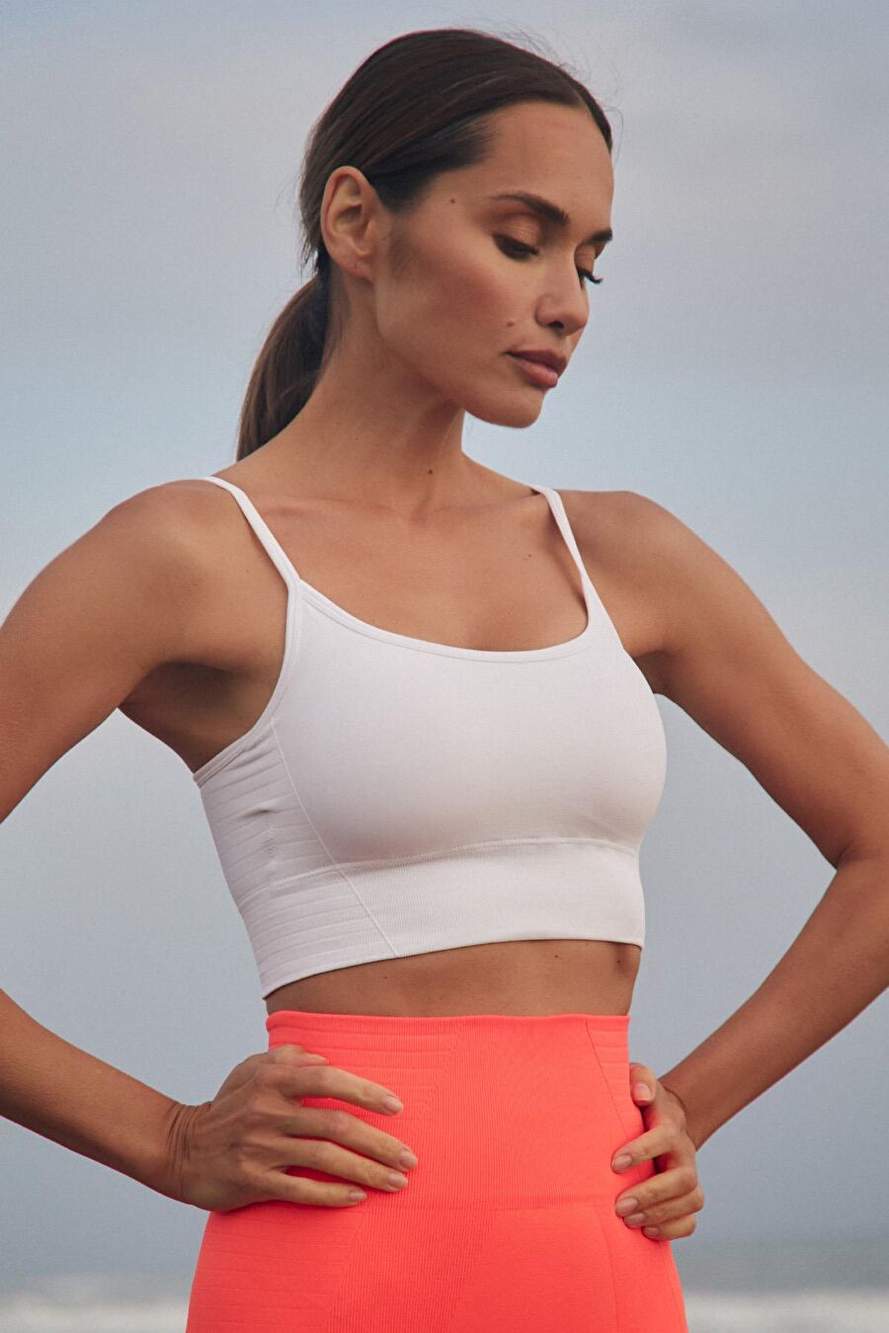 Jerf Gela Ayar Askl Sport Bra White — Product image 3 of 4