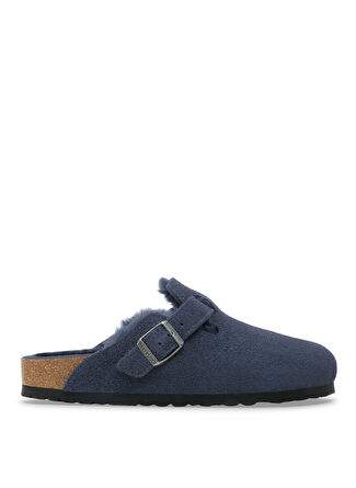 Birkenstock Navy Men's House Slipper Boston Vl Shearling — Product image 6 of 15