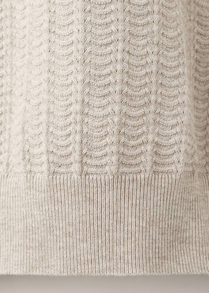 Structured fine-knit polo shirt — Product image 4 of 17