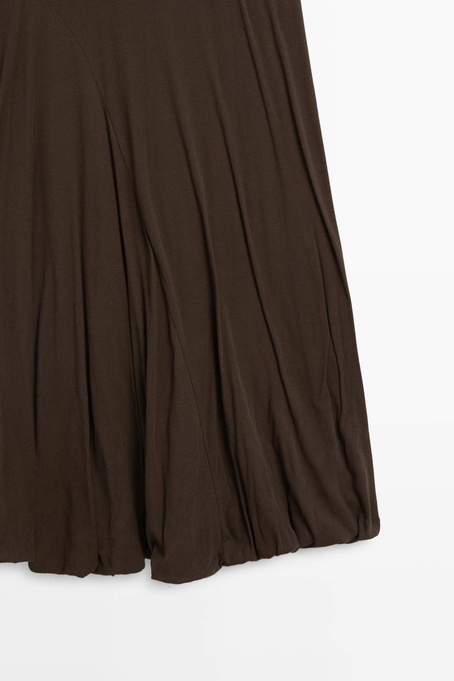 Midi dress with puffed detail — Product image 3 of 13