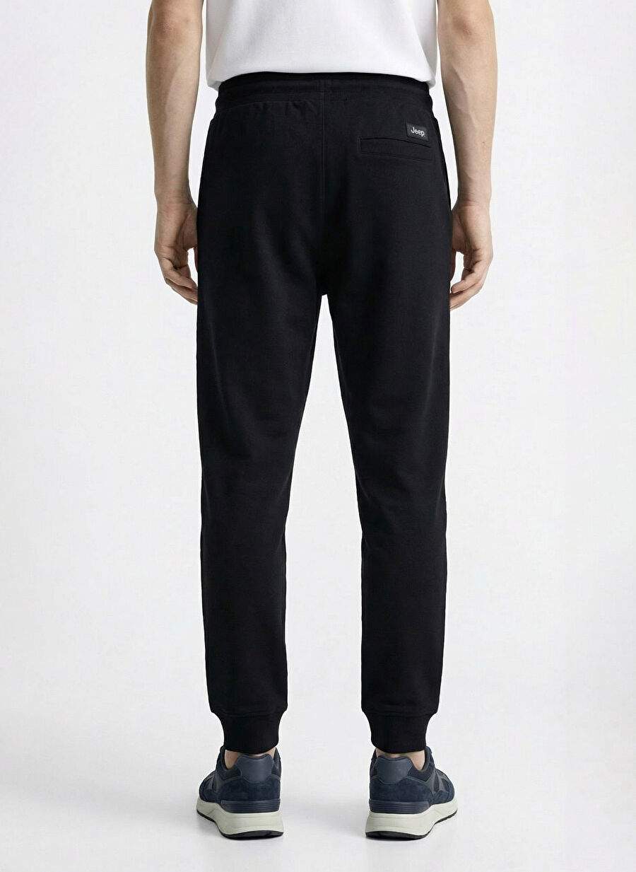 Black Men's Cotton Sweatpants E-WEEPY — Product image 4 of 7