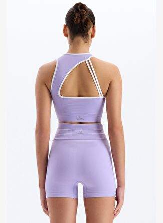 Line Detailed Eyelash Sports Bra Amethyst Purple — Product image 14 of 30