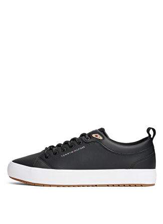 Tommy Hilfiger Black Male Sneaker Th Hi Vulc Core Low Cleat Lth — Product image 19 of 30