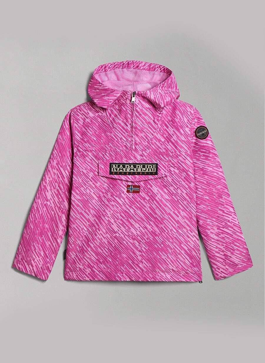 Napapijri Pembe Erkek Çocuk Ceket NP0A4GX9FM41 K RAINFOREST AOP 2 — صورة المنتج 4 من 9