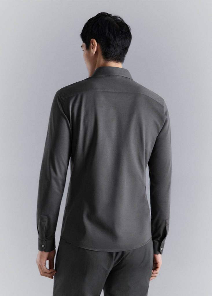Slim fit comfort stretch non-iron cotton shirt — Product image 27 of 27