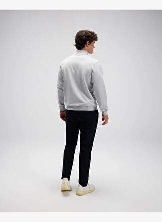 Ellesse EM580-GI ذكر نصف زيبر رمادي عرق — صورة المنتج 18 من 25