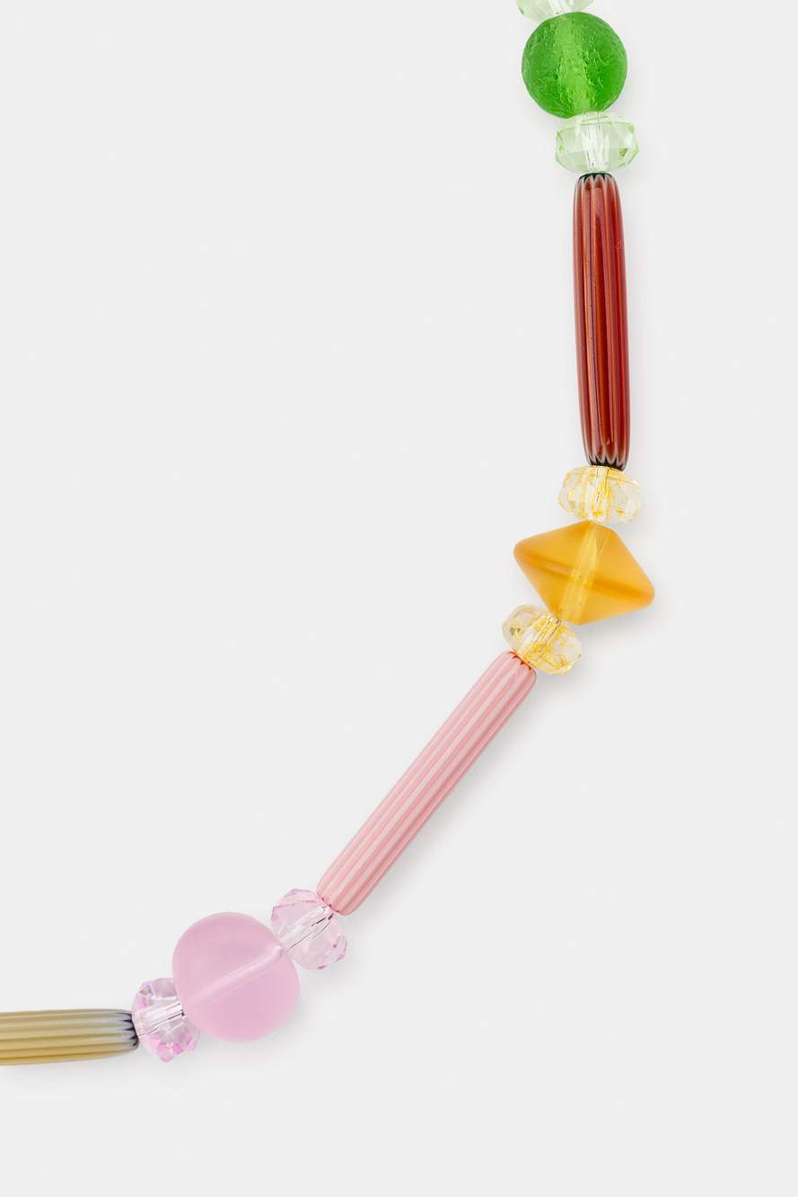 CONTRAST RESIN PIECE NECKLACE — Product image 4 of 4
