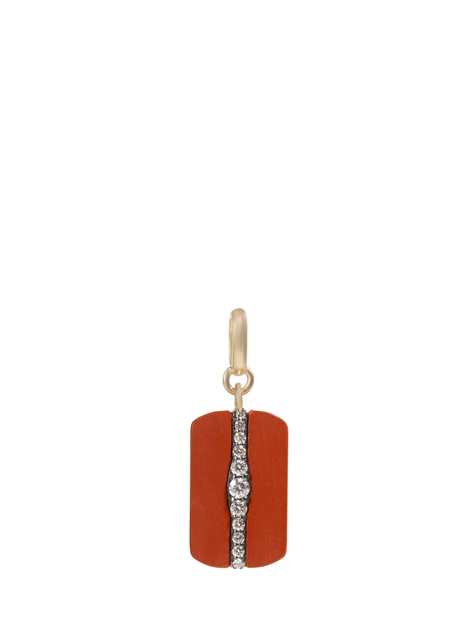 Mini Gaze Diamonds Women's Gold Pendant