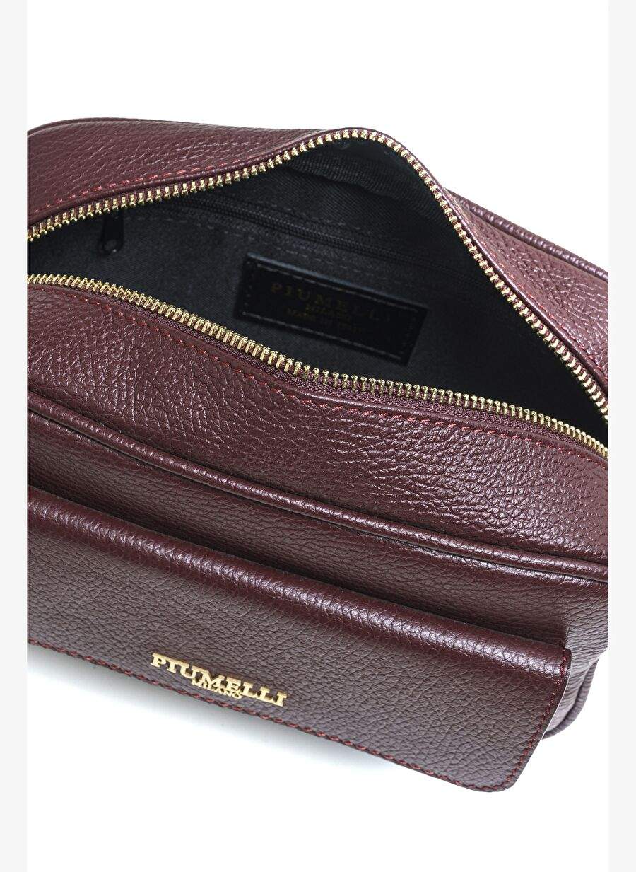 Women's Cross Bag SANDY Piumelli Milano Bag D54 Burgundy — صورة المنتج 7 من 7