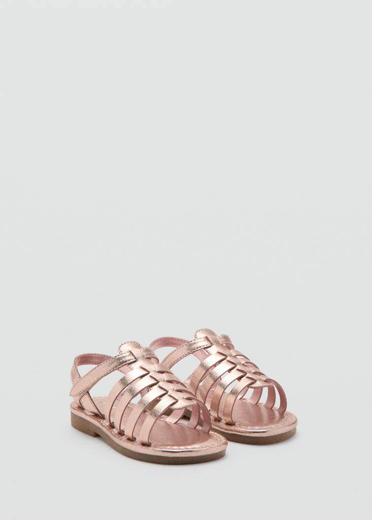 Metallic strappy sandals — Product image 3 of 5