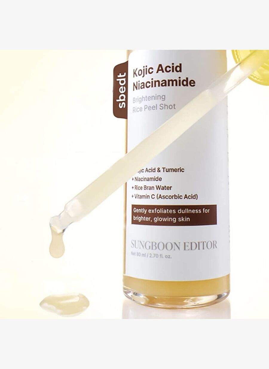 Sungboon Kojic Acid Rice Peel Shot - Anti-Stain Peeling Gel 80ml — صورة المنتج 4 من 7