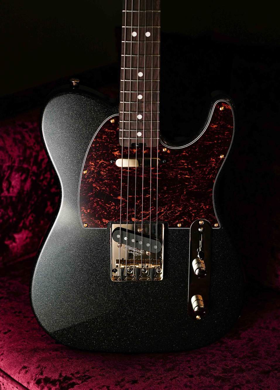 Shira Classic T Hologram Sparkle Elektro Gitar — صورة المنتج 4 من 7