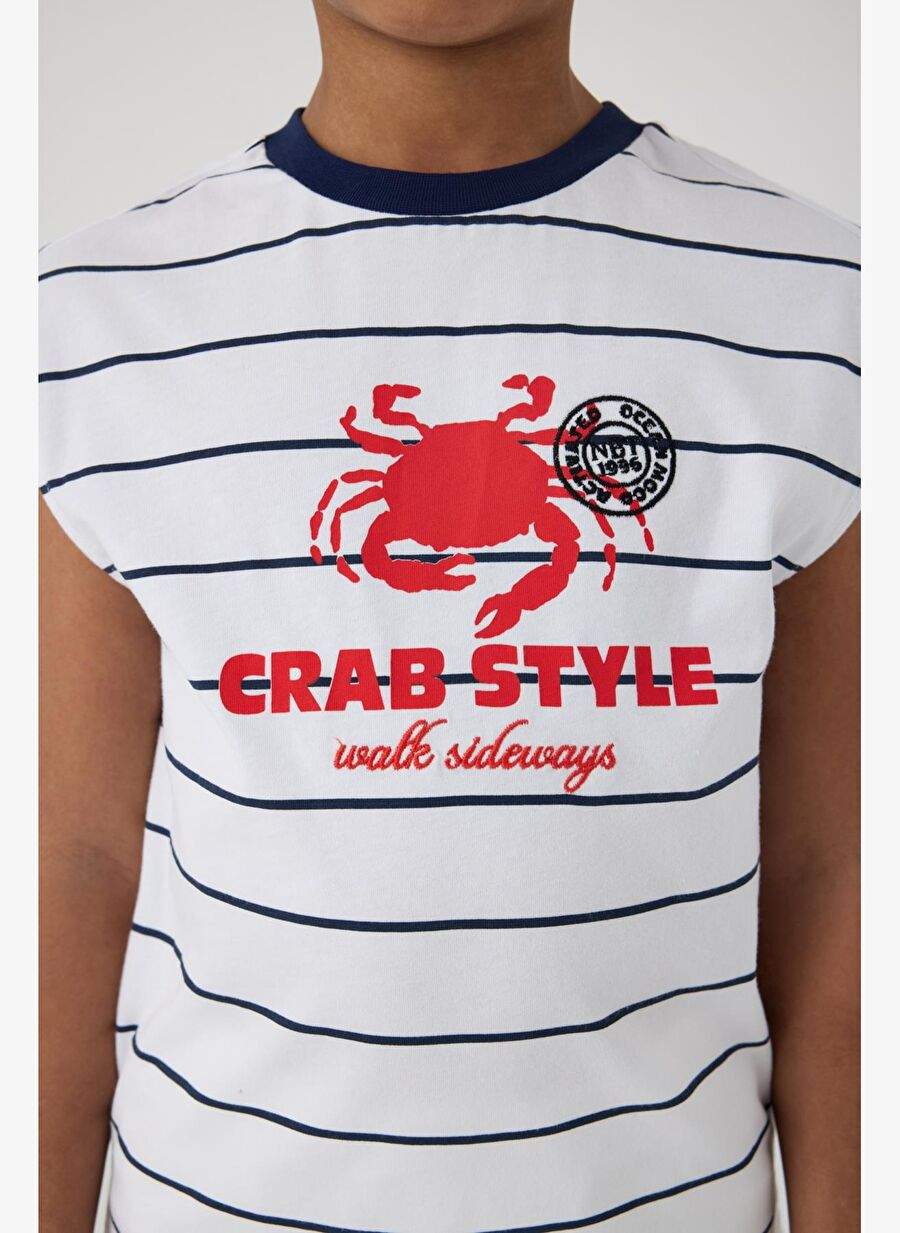 BG Store Erkek Çocuk Çizgili Atlet — Product image 3 of 7